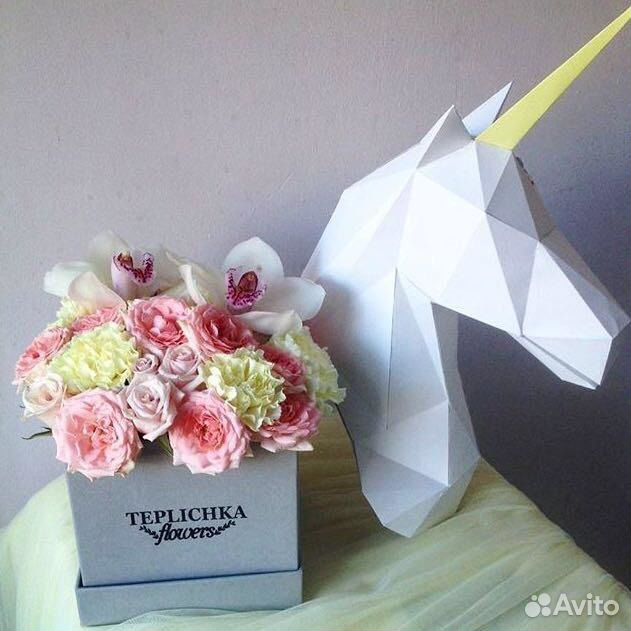 Единорог подарок papercraft