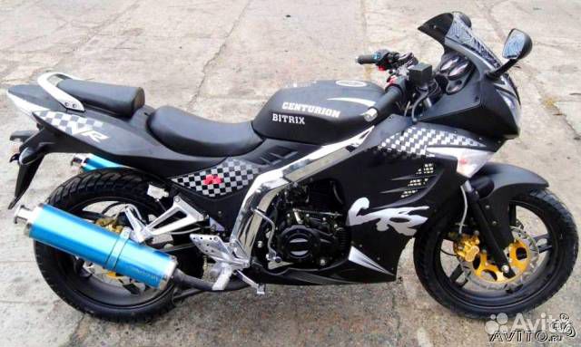 Мотоцикл "Centurion Bitrix- black" 150 куб. новые