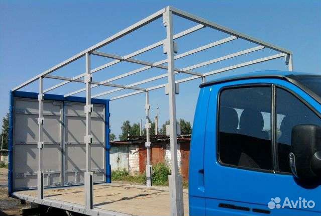 Как сделать каркас тента газель