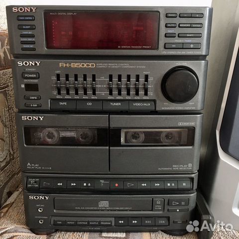 Музыкальный центр Sony FH B50CD купить в Севастополе Электроника Авито