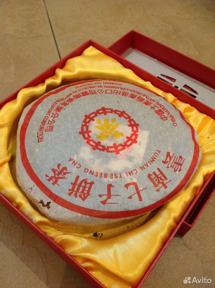 Коллекционный китайский чай пуэр 2003-2005-2007гг купить на Зозу.ру - фотография № 1