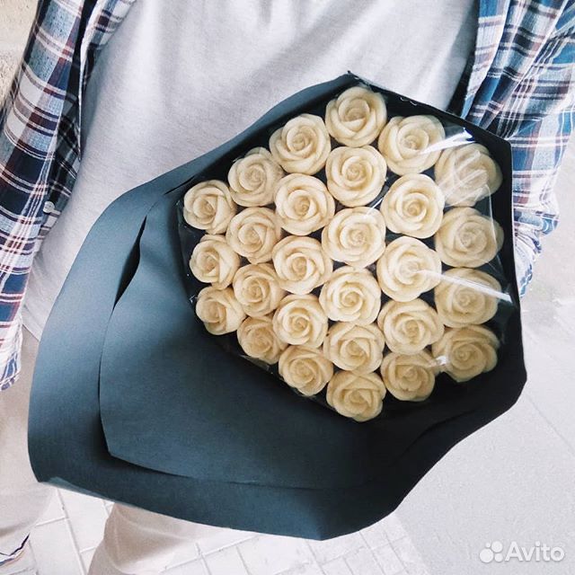 Букет из 27 шоколадных роз купить на Зозу.ру - фотография № 1