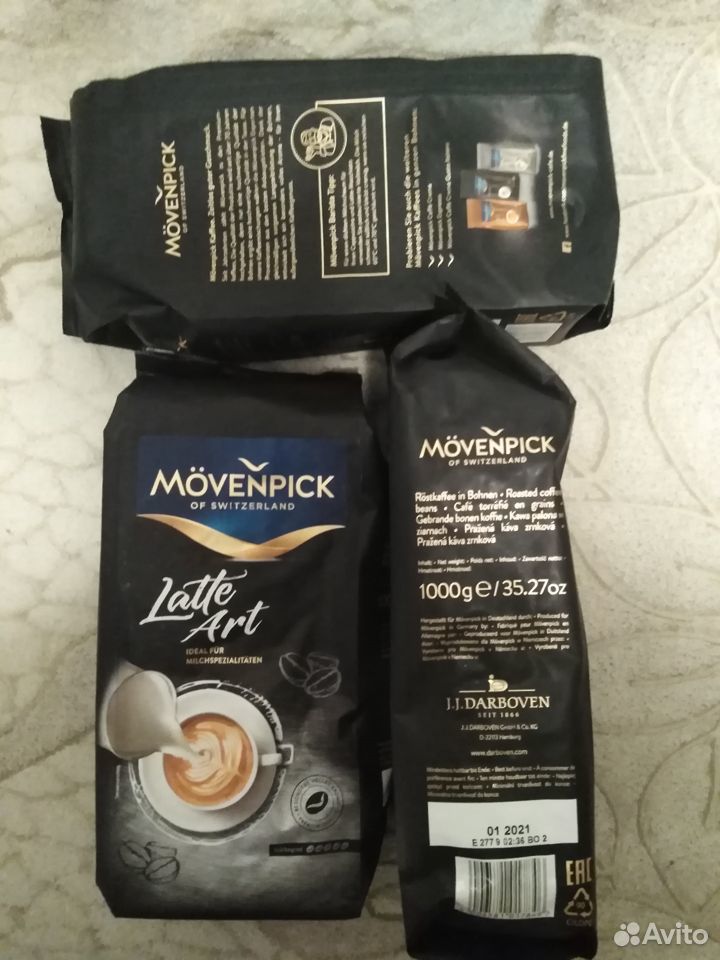 Кофе в зернах Mvenpick latte ART 1000 грамм купить на Зозу.ру - фотография № 3
