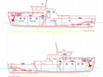 Буксир костромич 1606 чертежи