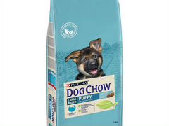 Dog Chow корм для крупных щенков, Индейка 14 кг
