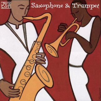Саксофон и труба, музыкальное сопровождение