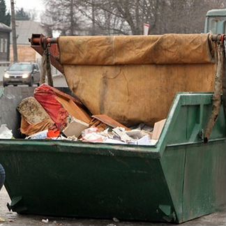 Вывоз мусора строительного контейнером