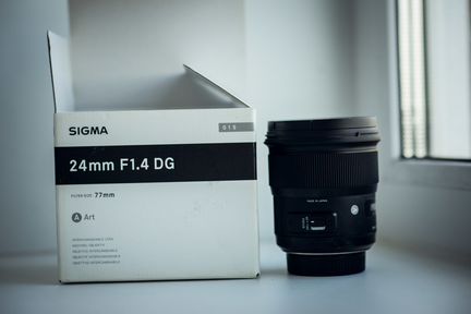 Объектив sigma 24mm F1.4 DG HSM Art Nikon D800
