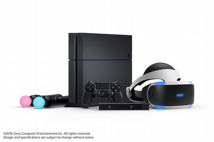 Аренда шлема виртуальной реальности Sony VR