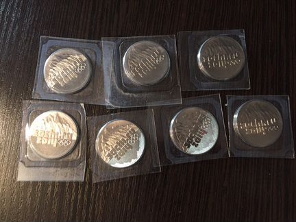 Монеты 25 рублей Сочи 2014