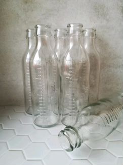 Бутылочки молочной кухни СССР