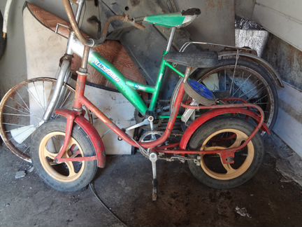 Два велосипеда детских