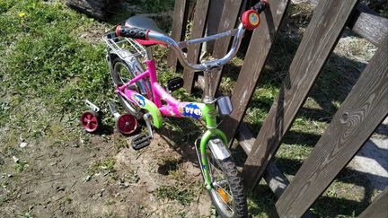 Детский 4-х (2х) колёсный велосипед