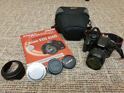 Canon EOS 450D 12.2MP SLR-Digitalkamera Kit mit EF