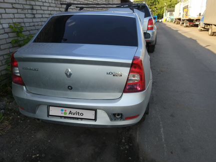 Renault Logan 1.4 МТ, 2013, седан, битый