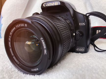 Зеркальный Фотоаппарат Canon 450d