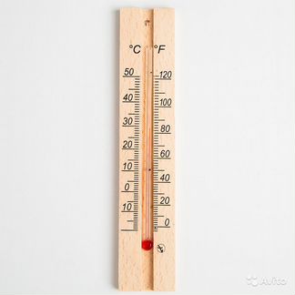 Термометр комнатный деревянный
