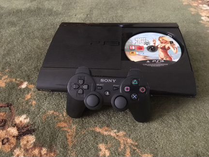 PlayStation 3 super slim + GTA 5