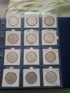 12 Серебрянных монет Германии
