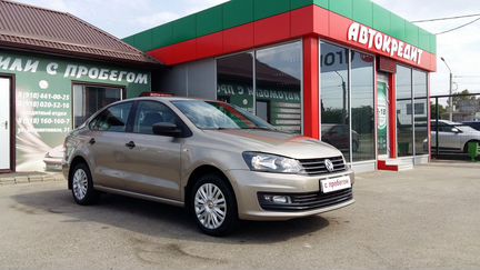 Volkswagen Polo 1.6 МТ, 2016, седан