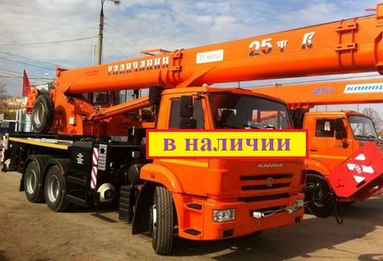 Автокран 25 тонн 31 метр Галичанин Камаз-65115