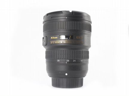 Nikon AF-S nikkor 18-35mm f/3.5-4.5G ED обмен