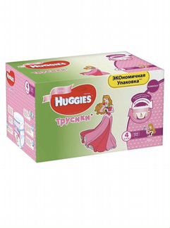 Подгузники-трусики для девочек Huggies Disney Box