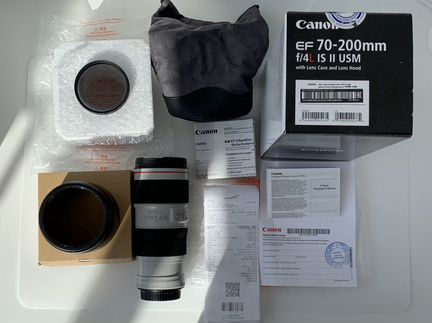 Canon EF 70-200mm f/4L IS II USM вторая версия2019