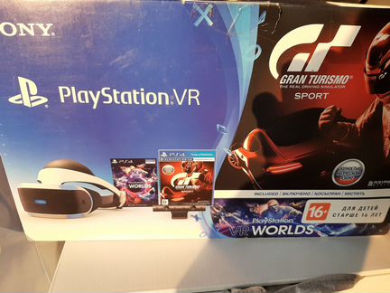 Шлем VR Sony PS4
