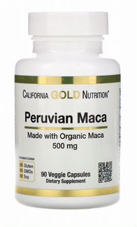 California Gold Nutrition, Peruvian Maca, 500 mg