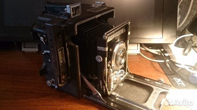 Пленочная камера Speed Graphic 3 1/4 x 4 1/4 1945г