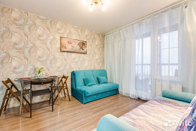 

Квартира-студия, 26 м², 2 кровати