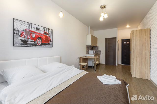 

Квартира-студия, 22 м², 1 кровать