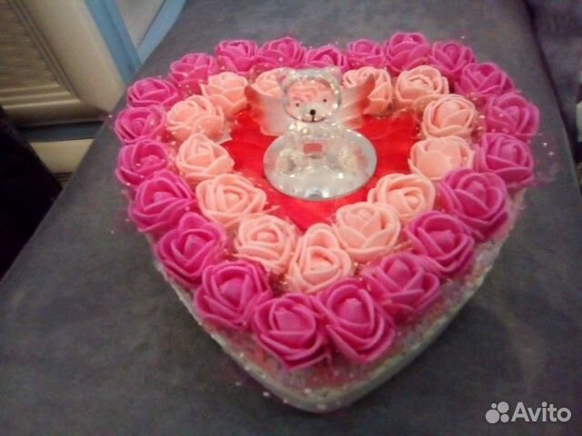 Шкатулка подарок на день влюбленных