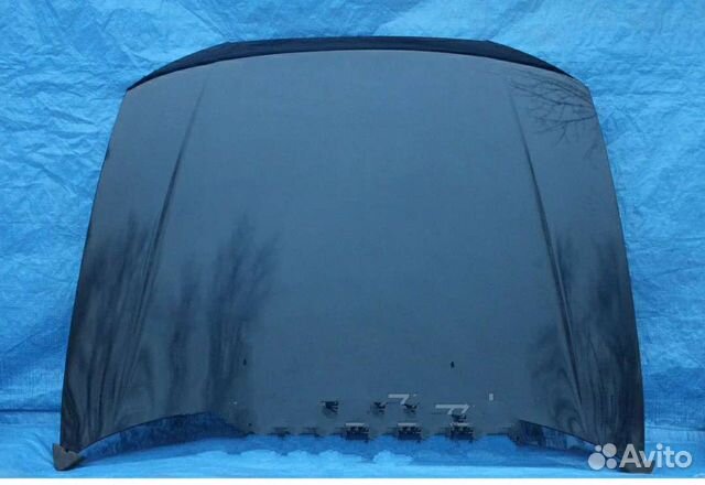 Капот на Хендай Акцент Синий