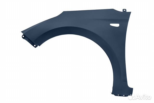 Крыло левое Хендай Солярис 2 2017-20 серый U4G