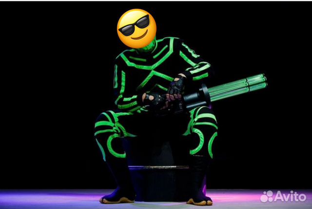 Костюм-для-Лазермена-Dj-Косплея