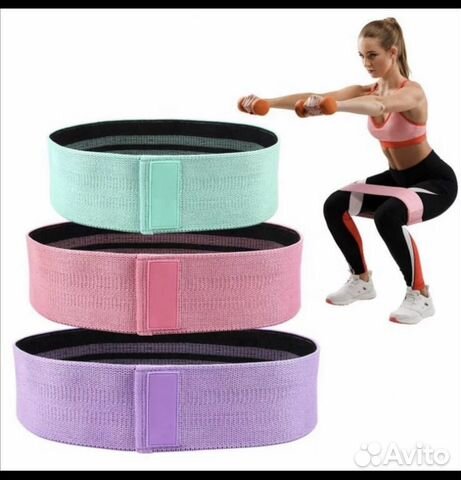 Тканевые фитнес резинки