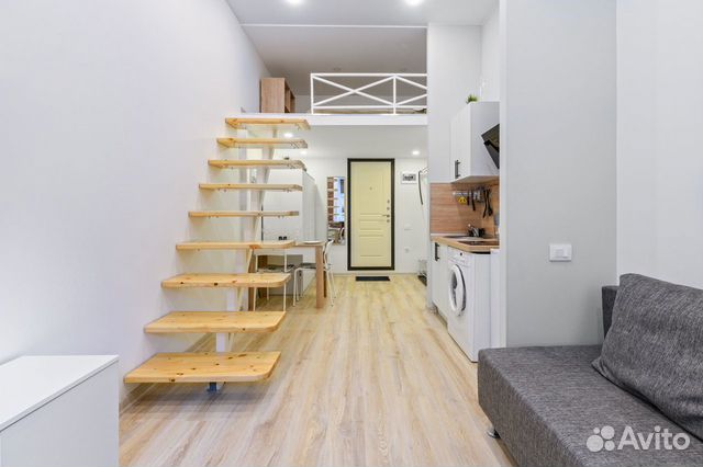 

Квартира-студия, 24 м², 2 кровати