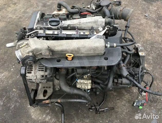 Двигатель AGU 1.8 Т. Skoda Audi WV