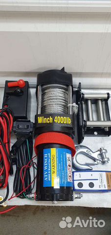 Лебедка 12v winch 4000 оригинал