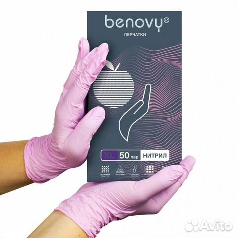Нитриловые перчатки Benovy