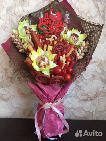 Съедобные букеты