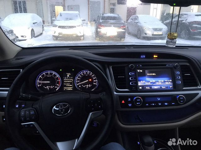 Toyota Highlander 3.5 AT, 2014, 122 000 км
