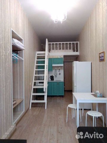 

Квартира-студия, 21 м², 2 кровати