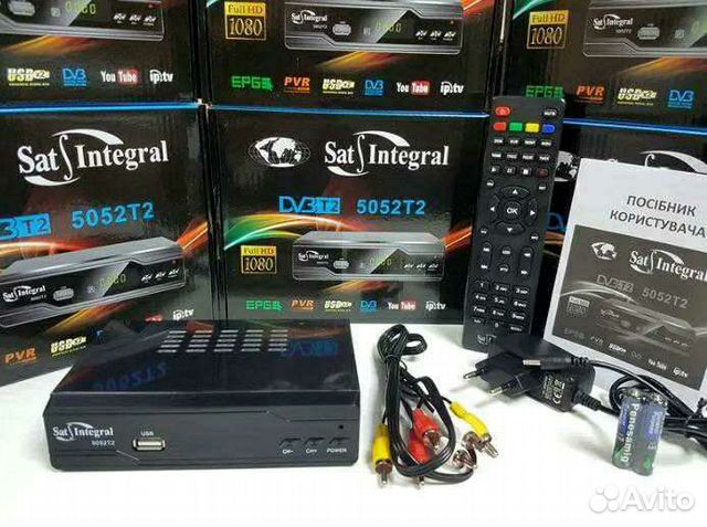 Цифровой эфирный тюнер приставка Т2