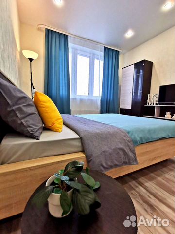 

1-к. квартира, 45 м², 2 кровати