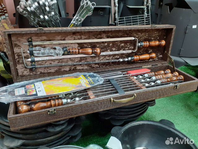 Набор шампуров Пикник, шашлычный набор