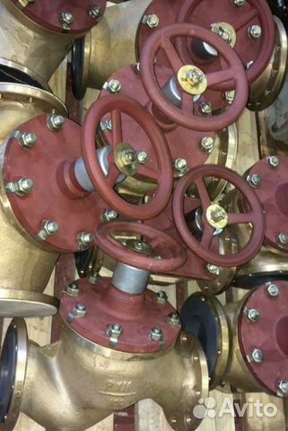 Судовая запорная арматура задвижки клапаны