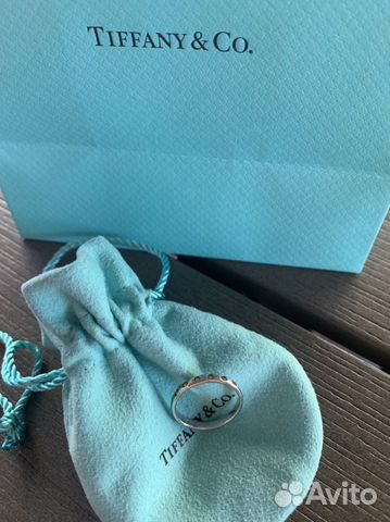 Кольцо Tiffany с цитрином оригинал серебро